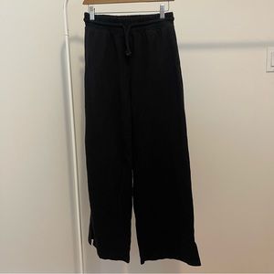 Split hem casual pants
